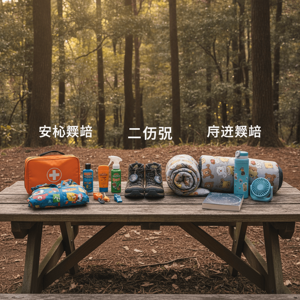 【九州特化】子供キャンプ持ち物完全ガイド!安心・快適を両立する二刀流戦略